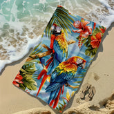 Serviette de bain perroquet 2