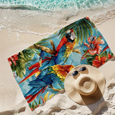 Serviette de bain perroquet 4