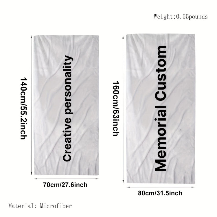 Serviette de bain personnalisée 2