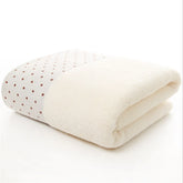 Serviette de bain petits points 4