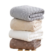 Serviette de bain à plaid 3
