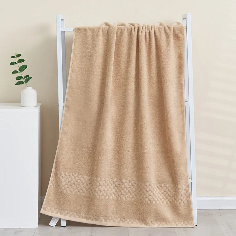 Serviette de bain à plaid 6