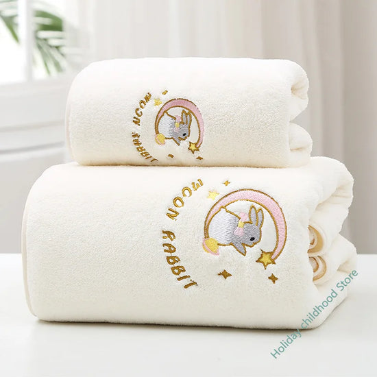 Serviette de bain rabbit