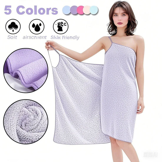 Serviette de bain robe