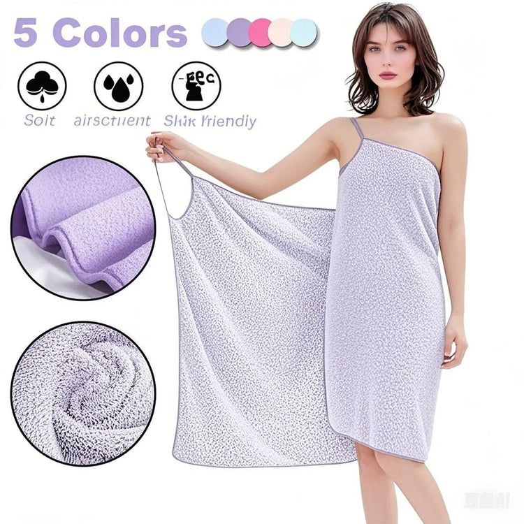 Serviette de bain robe