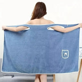 Serviette de bain robe à bretelles 10