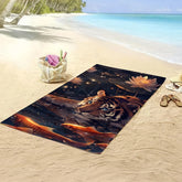 Serviette de bain tigre 4