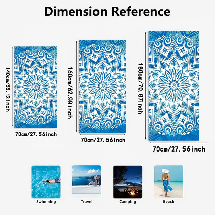 Serviette de bain tigre blanc 6