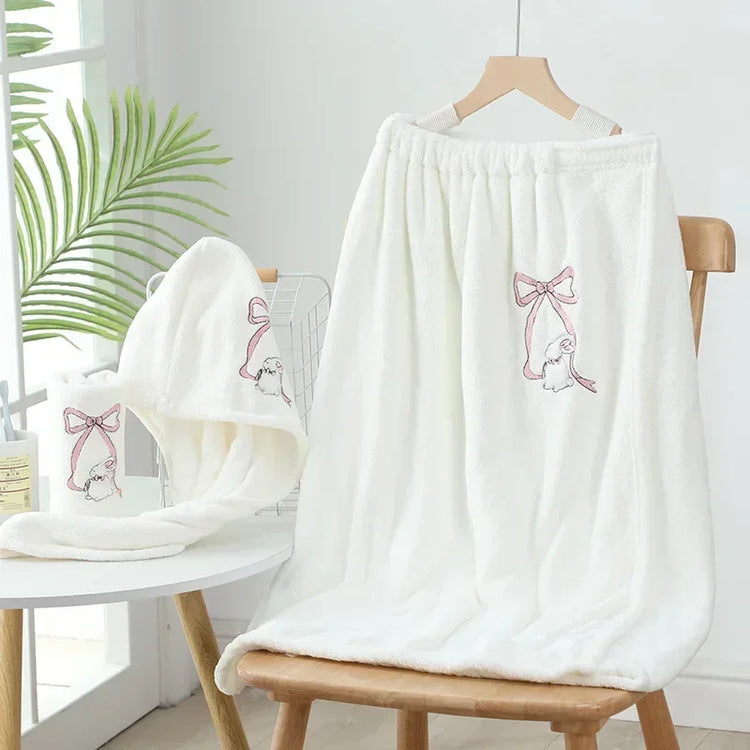 Serviette de bain trio jupe 2