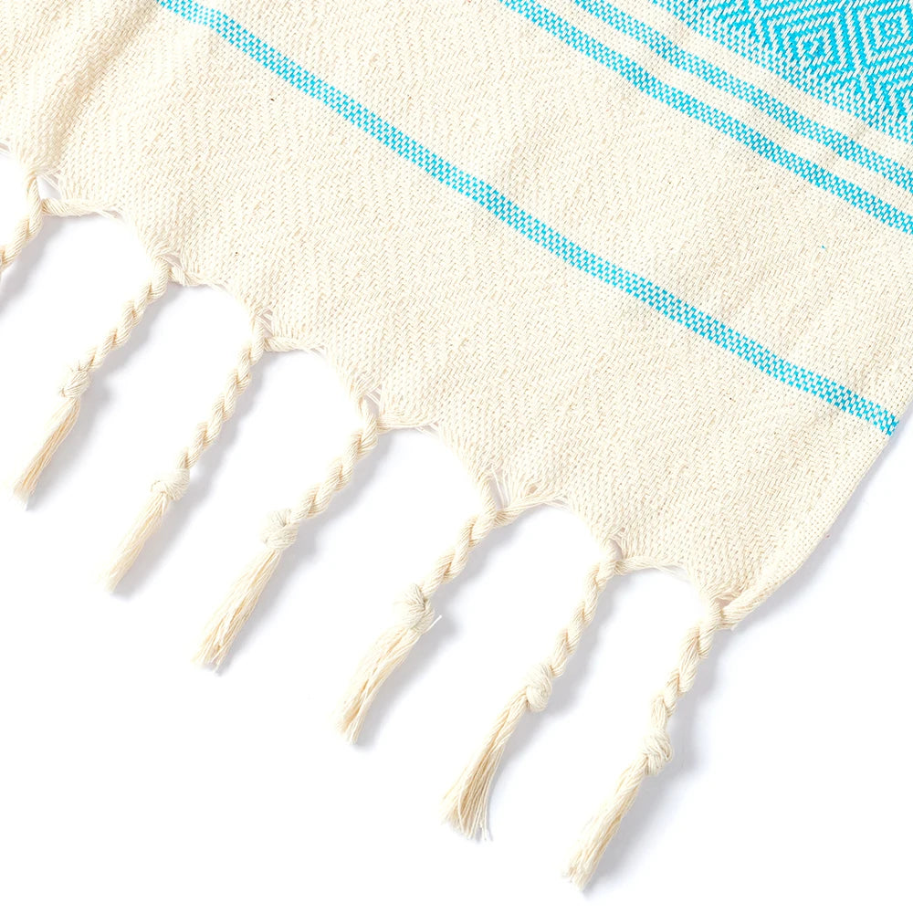 Serviette de bain turque rayée 4