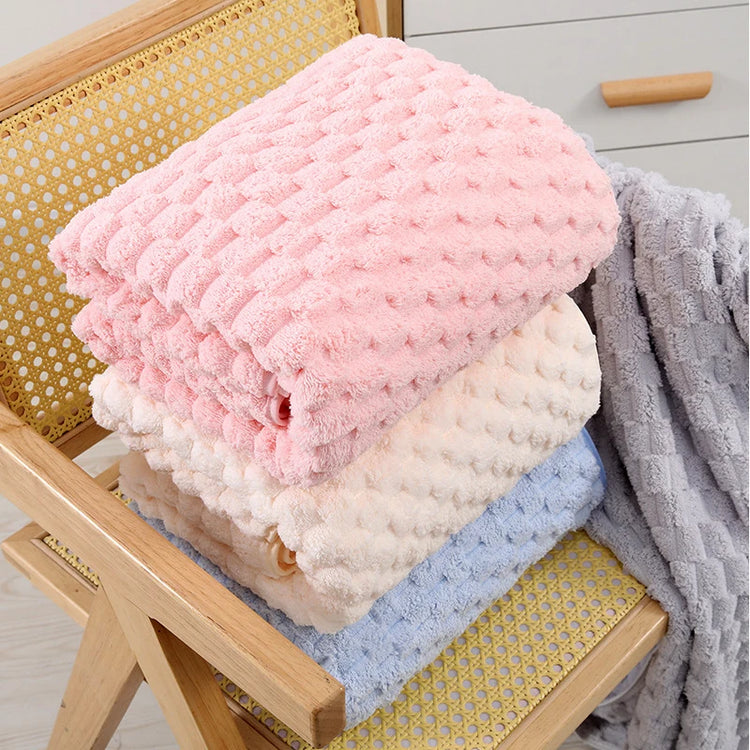 Serviette de bain velour nuage 6
