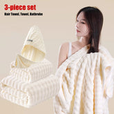 Serviette de bain velours côtelé