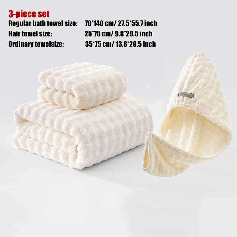 Serviette de bain velours côtelé 16