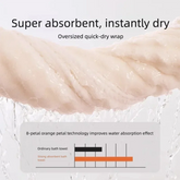 Serviette de bain velours côtelé 2
