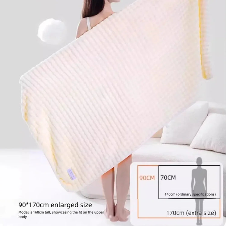 Serviette de bain velours côtelé 3