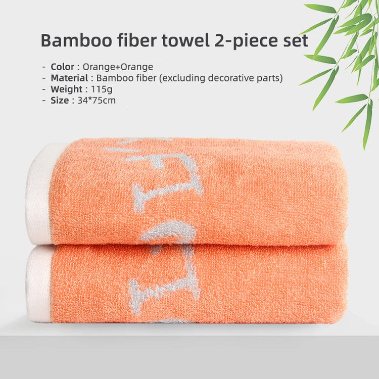 Serviette de bain visage bambou 7