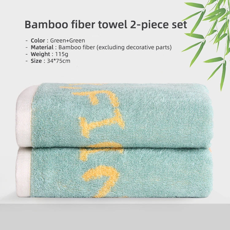 Serviette de bain visage bambou 8