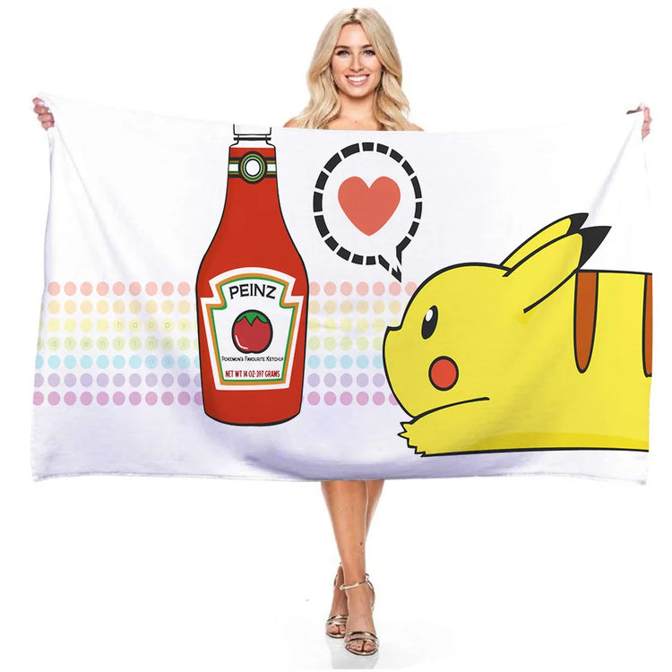 Serviette de plage Pokémon 15