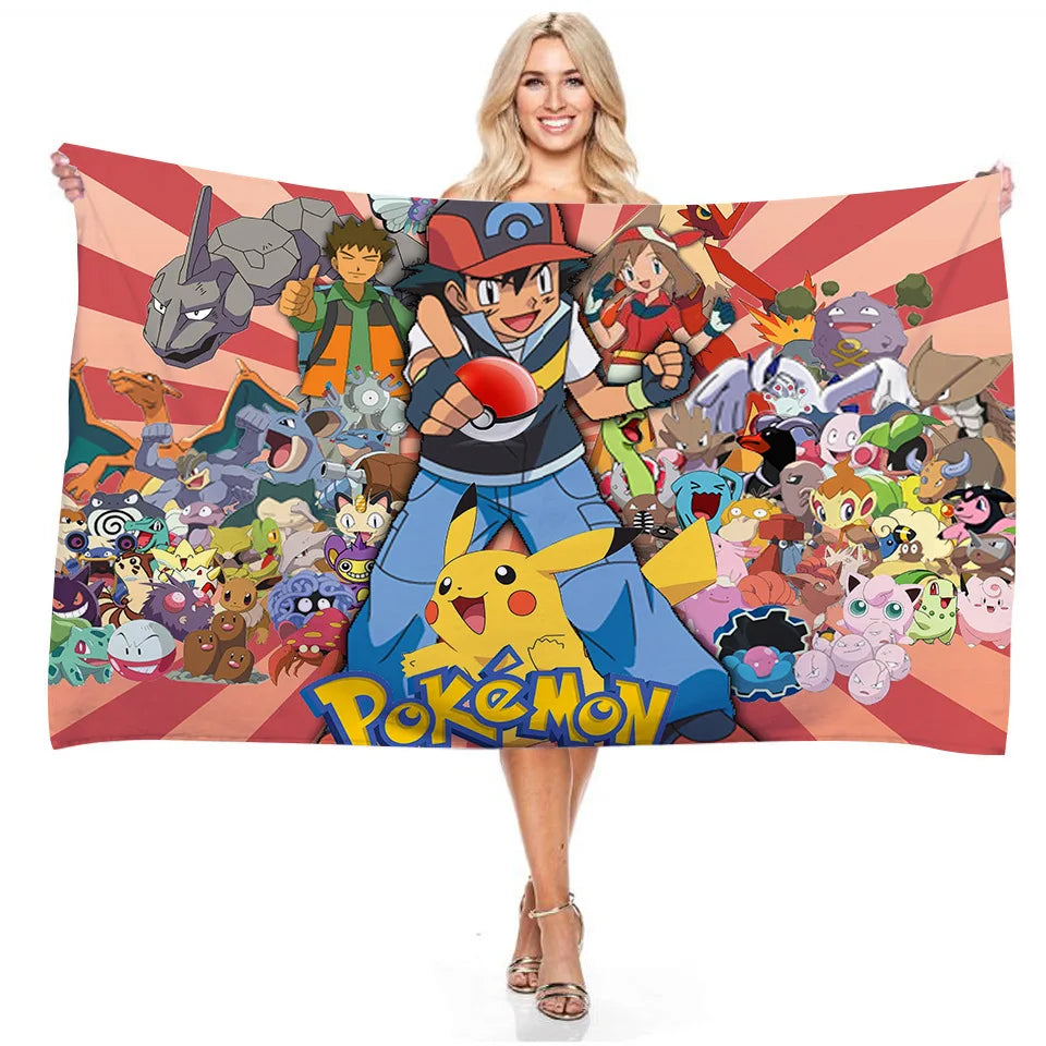Serviette de plage Pokémon 2