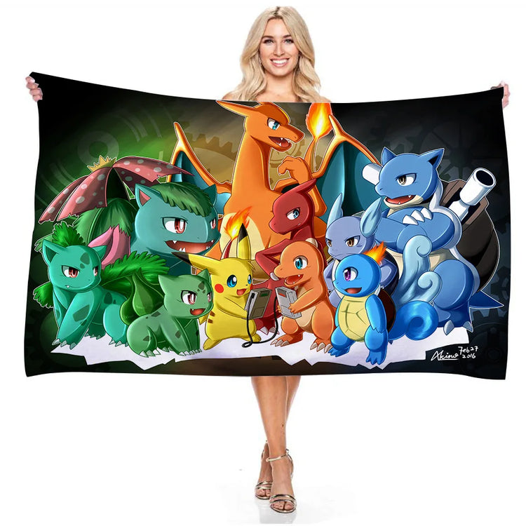 Serviette de plage Pokémon 8