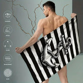 Serviette de plage ancre 2