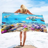  Serviette de plage aquarium 11