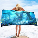  Serviette de plage aquarium 12