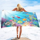  Serviette de plage aquarium 14