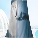 Serviette de plage baleine 11