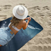Serviette de plage baleine 4