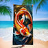 Serviette de plage carpes 10