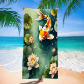 Serviette de plage carpes 15