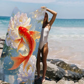 Serviette de plage carpes 5