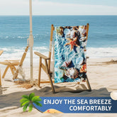 Serviette de plage coquillages merveilleux 2