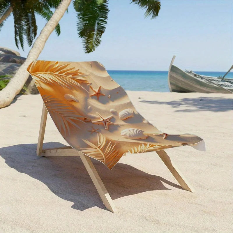 Serviette de plage dorée 4