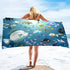 Serviette de plage fond marin 3