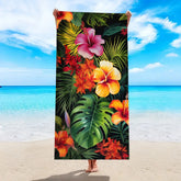 Serviette de plage hibiscus 7