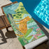 Serviette de plage jungle 11