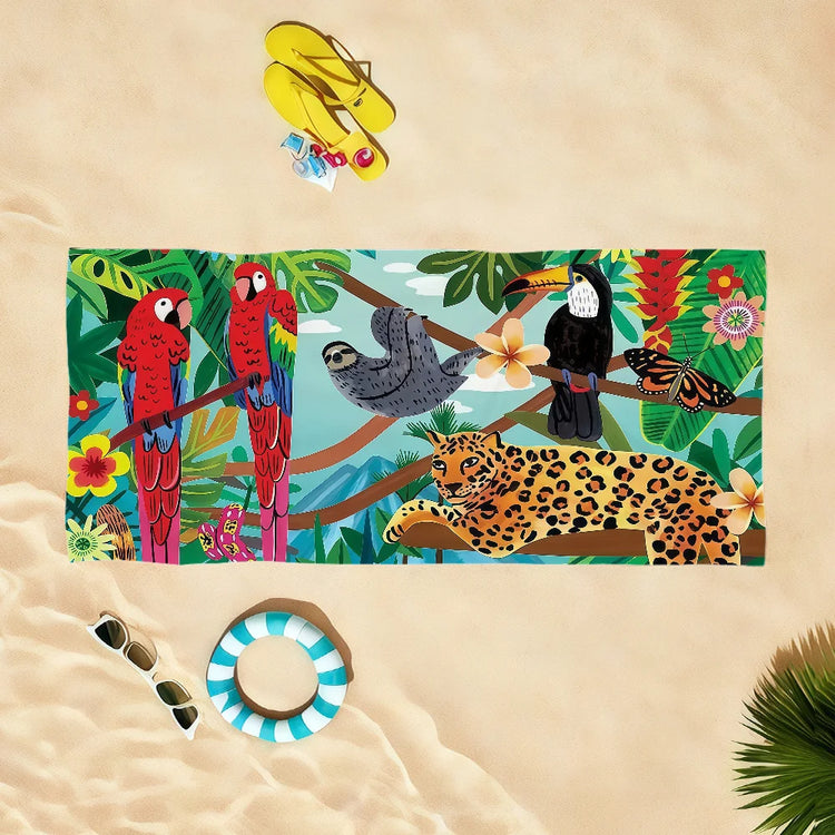 Serviette de plage jungle 3