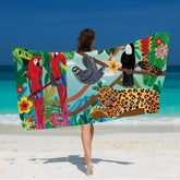 Serviette de plage jungle 5