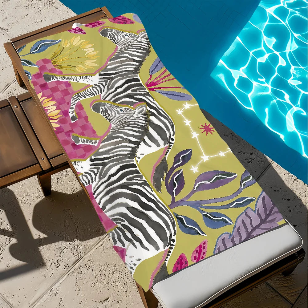 Serviette de plage jungle 7
