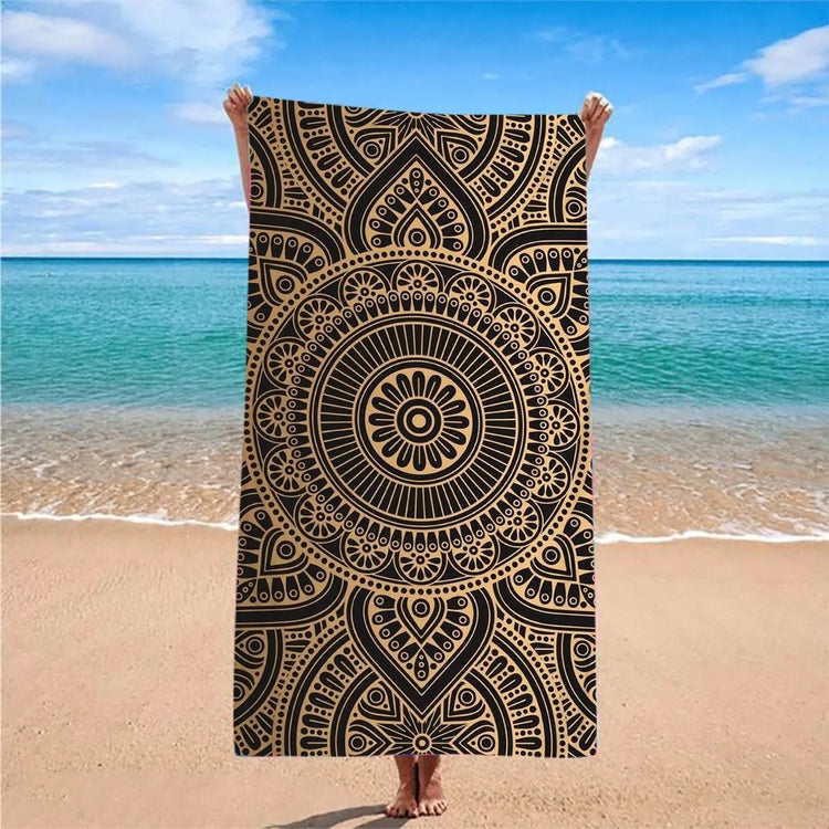 Serviette de plage mandala 2