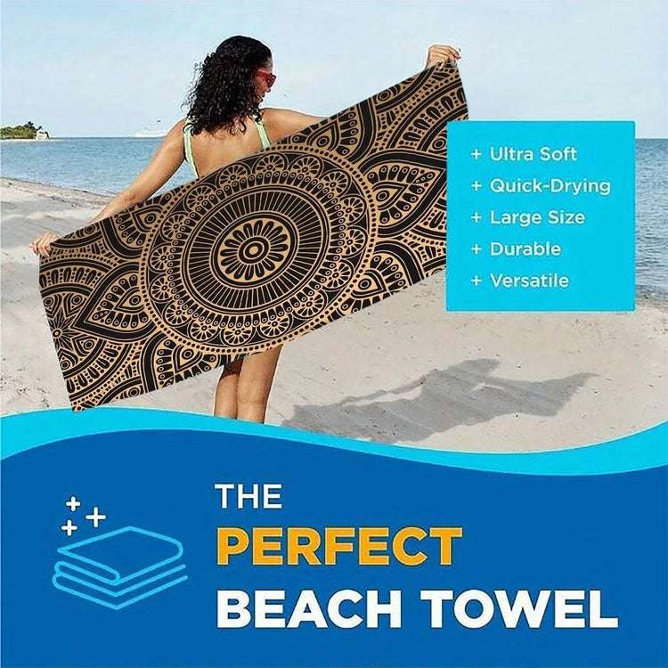 Serviette de plage mandala 3