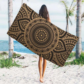 Serviette de plage mandala 5