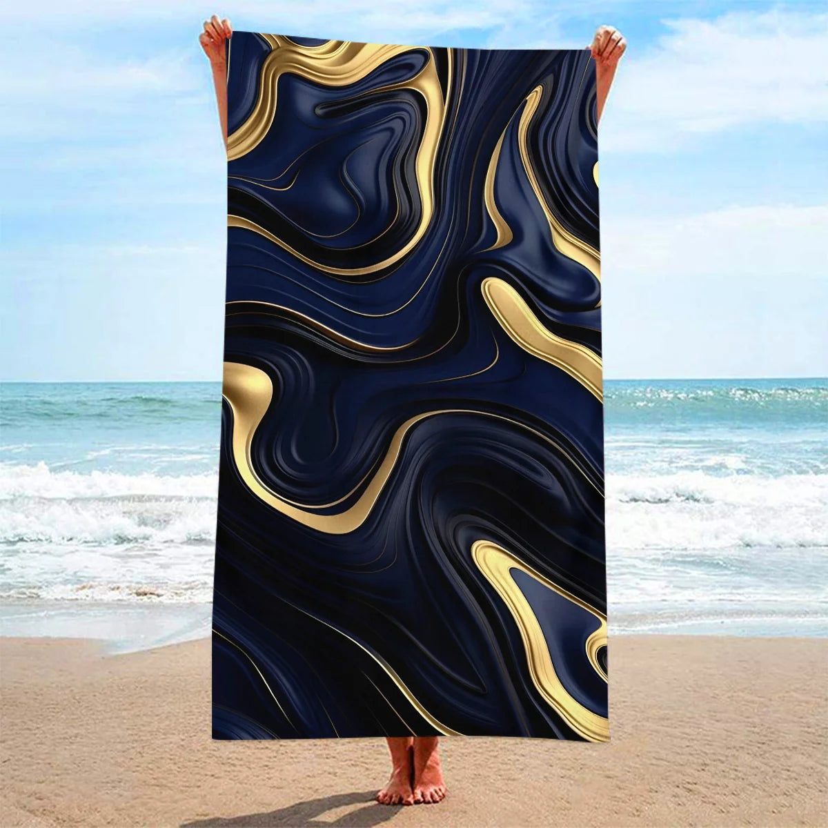 Serviette de plage nacrée 2
