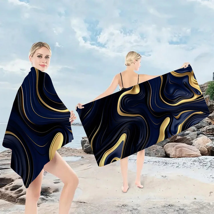 Serviette de plage nacrée 4