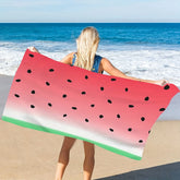 Serviette de plage pastèque 2