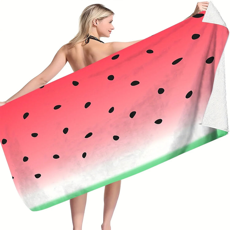 Serviette de plage pastèque 3