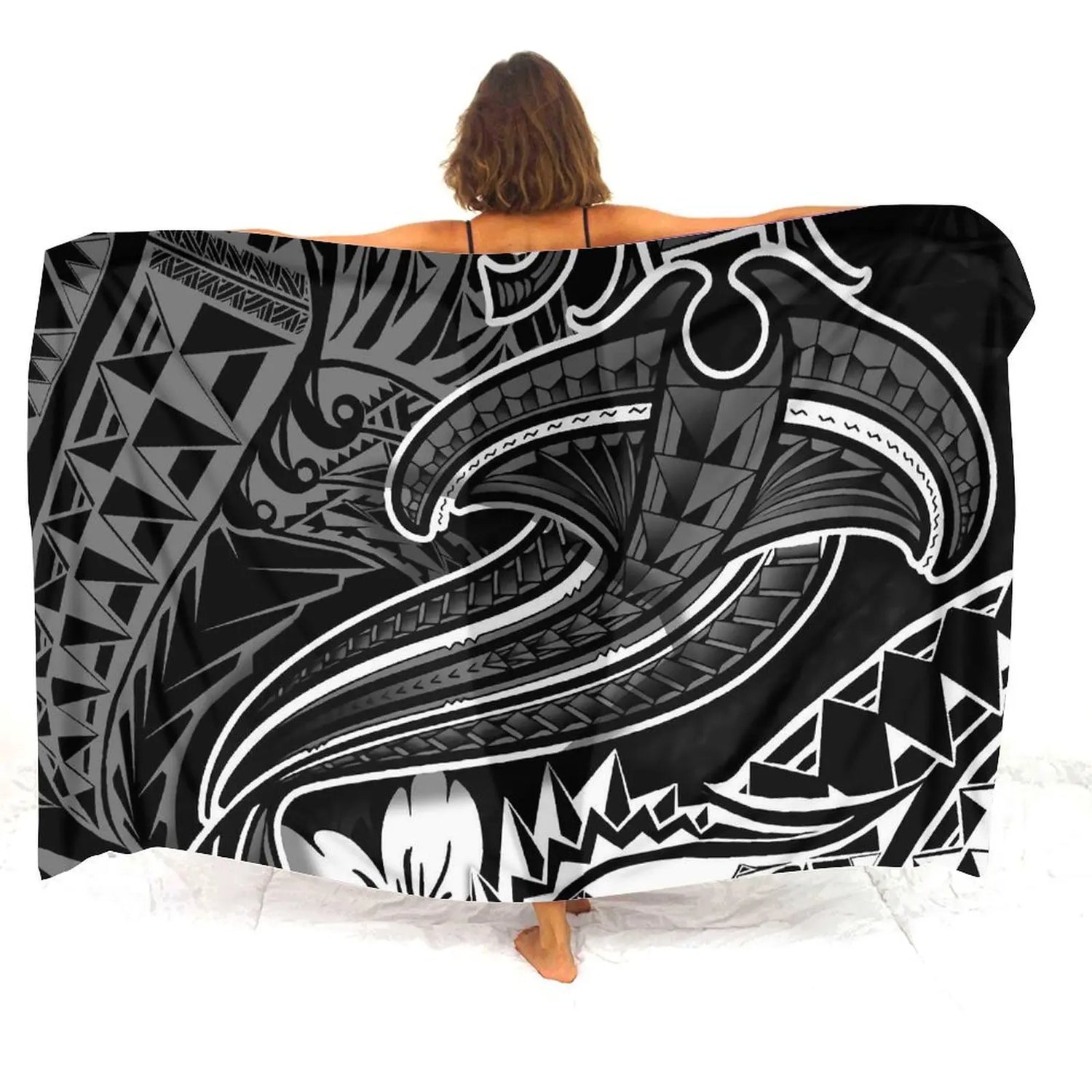 Serviette de plage sarong polynésien 13
