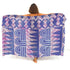 Serviette de plage sarong polynésien 14